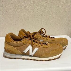 New Balance Men's Mustard Yellow 515 Sneakers